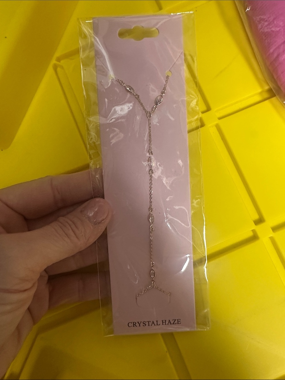 Crystal Haze hand chain